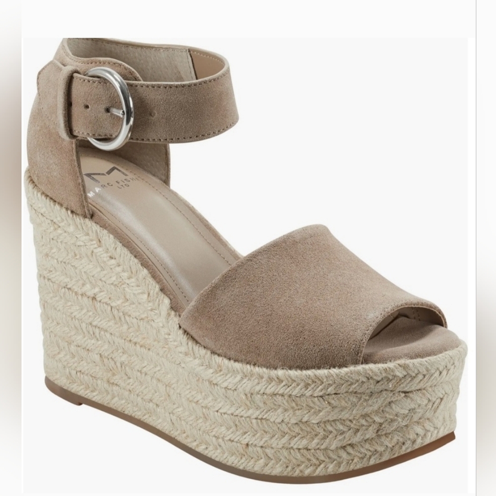 Marc Fisher Shoes | Marc Fisher Ltd. Wedges | Size 9.5 | Taupe Suede ALI…